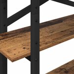 vidaXL Étagère Bois Ancien 100 x 33 5 x 140 cm Bois d'ingénierie