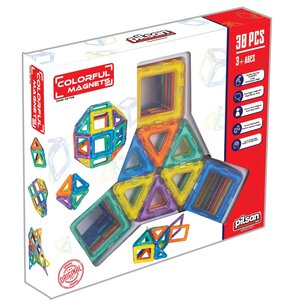 Pilsan 03-705 - Aimants colorés 30 pièces