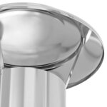 vidaXL Housse de pluie pour cheminée Argent 25 x 25 x 20 cm