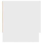 vidaXL Garde-robe blanc 100x32 5x35 cm bois d'ingénierie