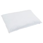 vidaXL Couette Autre avec oreiller 2 Pièces Blanc 140 x 200 cm Bas