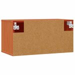 vidaXL Meuble mural Cire marron 60 x 30 x 30 cm Bois de pin massif