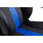 CORSAIR Siege Gaming T2 ROAD WARRIO - Noir / Bleu - (CF-9010009-WW)