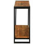 vidaXL Table console Marron 120 x 33 x 75 cm Bois d'acacia massif
