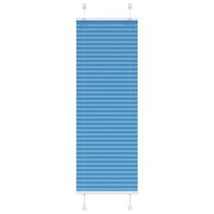 vidaXL Store plissé bleu 45x150 cm largeur du tissu 44 4 cm polyester