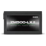 Zalman zm500-lxii unité d'alimentation d'énergie 500 w 20+4 pin atx atx noir
