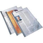 Lot de 100 baguettes à relier  format A4  capacité: 3 mm  bleu DURABLE