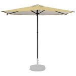 vidaXL Parasol de jardin 270 x 270 cm Polyester Rectangulaire