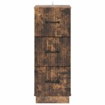 vidaXL Armoire à tiroirs 33 x 34 5 x 87 cm Bois d'ingénierie