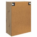 vidaXL Armoire Murale Chêne artisanal 66 x 34 5 x 92 cm