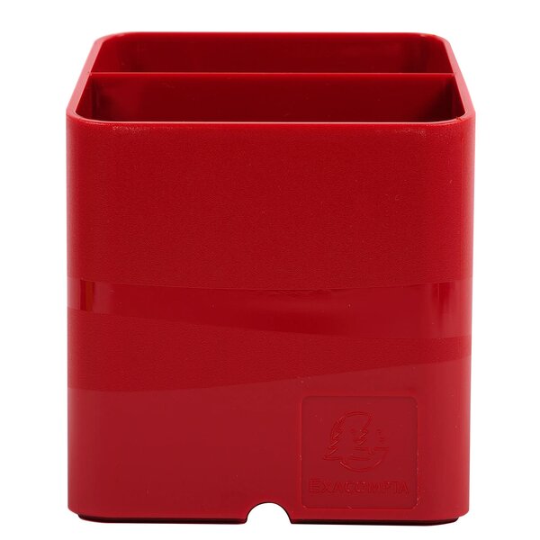 Pot À Crayons Pen-cube Iderama - Rouge Carmin - Exacompta