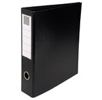 10 Classeurs rembordé PVC 4 anneaux en D en 3ème de couverture A4 maxi  couleur aléatoire EXACOMPTA