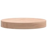 vidaXL Dessus de table Ø30x4 cm rond bois massif de hêtre