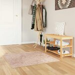 vidaXL Coureur de Tapis MARSA Sable 100 x 100 cm Polyester et PVC