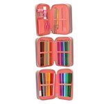 TOPModel Trousse 3 niveaux Girl power