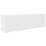vidaXL Armoire murale de bain blanc 100x25x30 cm bois d'ingénierie