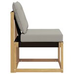 vidaXL Sofa de milieu extérieur