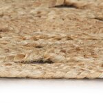 vidaXL Tapis fait à la main Jute tressée 210 cm