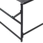 vidaXL Transat Anthracite 200 x 74 x 73 cm Textilène  acier
