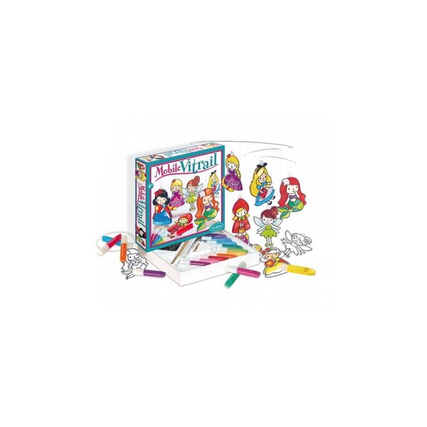Kit Créatif Mobile Vitrail Princesse