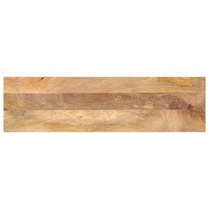 vidaXL Dessus de table 100x40x3 8cm rectangulaire bois massif manguier