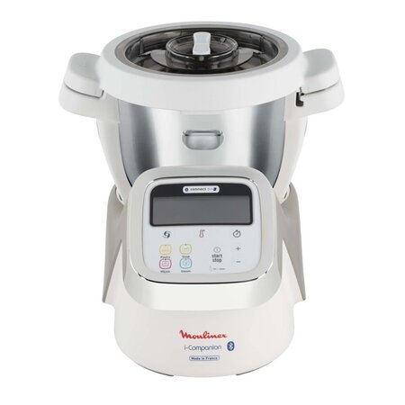 Moulinex Robot Cuiseur Connecté I-Companion Blanc 1550W 4,5L HF900110