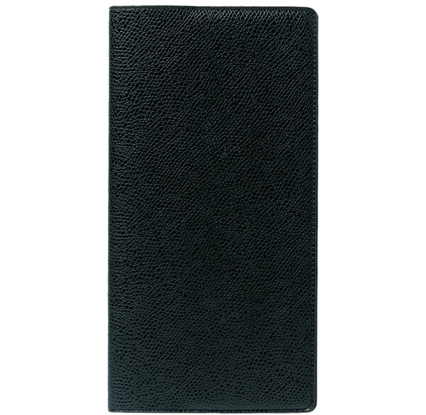 Agenda SILMA Couv Plast Grainée noir 8 8 x 17 cm Quovadis