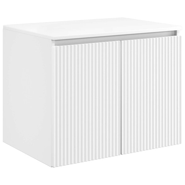 vidaXL Cabinet de Salle de Bain Mural Blanc 62 5 x 44 5 x 50 cm
