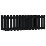vidaXL Lit surélevé de jardin design de clôture 150x50x50cm pin massif