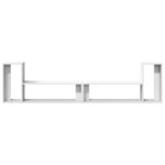 vidaXL Meubles TV 2 Pièces blanc 100x30x50 cm bois d'ingénierie
