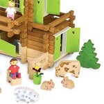 JEUJURA - Le Chalet de Heidi en bois 175 pieces