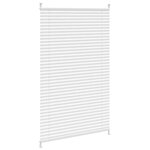 vidaXL Store plissé 80x125 cm Blanc