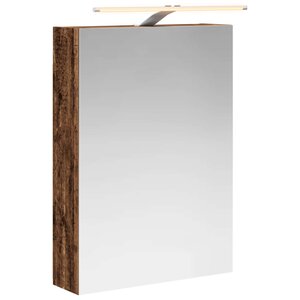 vidaXL Armoire Miroir de Salle de Bain Bois ancien 50 x 14 5 x 70 cm