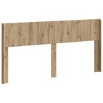 vidaXL Tête de lit Chêne artisanal PB