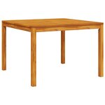 vidaXL Ensemble de salle à manger pour jardin 3 Pièces Marron