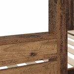 vidaXL Lit Superposé pour Enfants Bois ancien 80 x 200 cm