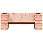 vidaXL Banc avec jardinières 167 5x60x65 cm bois massif de douglas