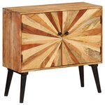 vidaXL Buffet Bois de manguier massif 85x30x75 cm