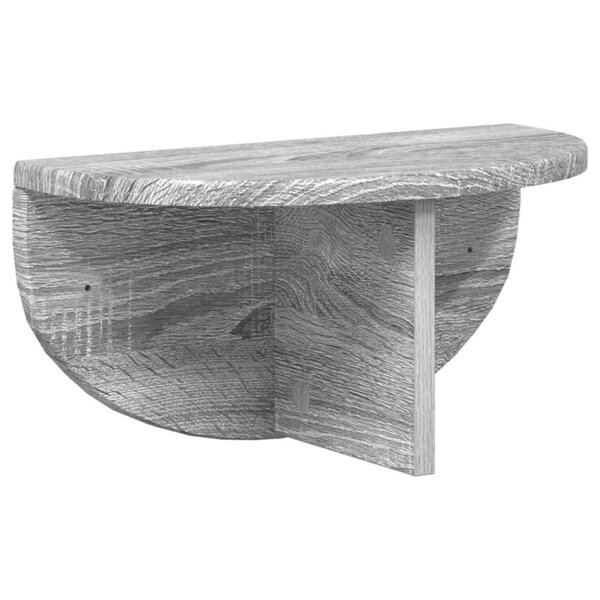 vidaXL Étagère Murale Gris Sonoma 38 x 19 x 19 cm Bois d'ingénierie