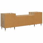 vidaXL Meuble TV Chêne artisanal 160 x 35 x 55 cm Bois d'ingénierie