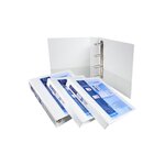 Classeur personnalisable Kreacover A4 Maxi 4 Ax Diam 15 mm Dos 38 mm Blanc x 10 EXACOMPTA