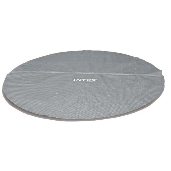 Bâche a bulles renforcée pour piscine - Ronde - Ø 4,27 m - Gris