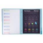 Trieur Polypropylène 3 Rabats 8 Compartiments Opak - Couleurs Assorties - X 10 - Exacompta