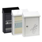 Boîte aux Lettres en Acier Sérigraphié  Smart Graphic E5721-SAL  Fente  Blanc