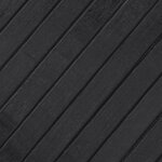 vidaXL Tapis rectangulaire gris 80x300 cm bambou