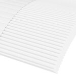 vidaXL Matelas en mousse blanc 90x210 cm dureté H2 H3