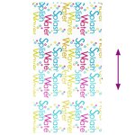 vidaXL Store enrouleur de douche 140x240 cm largeur du tissu 136 cm