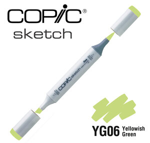 Marqueur à l'alcool Copic Sketch YG06 Yellowish Green