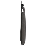 vidaXL Tête de lit suspendue Noir PU antique