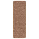 vidaXL Tapis Antidérapants pour Escaliers 15 Pièces Jaune 60 x 25 cm PP